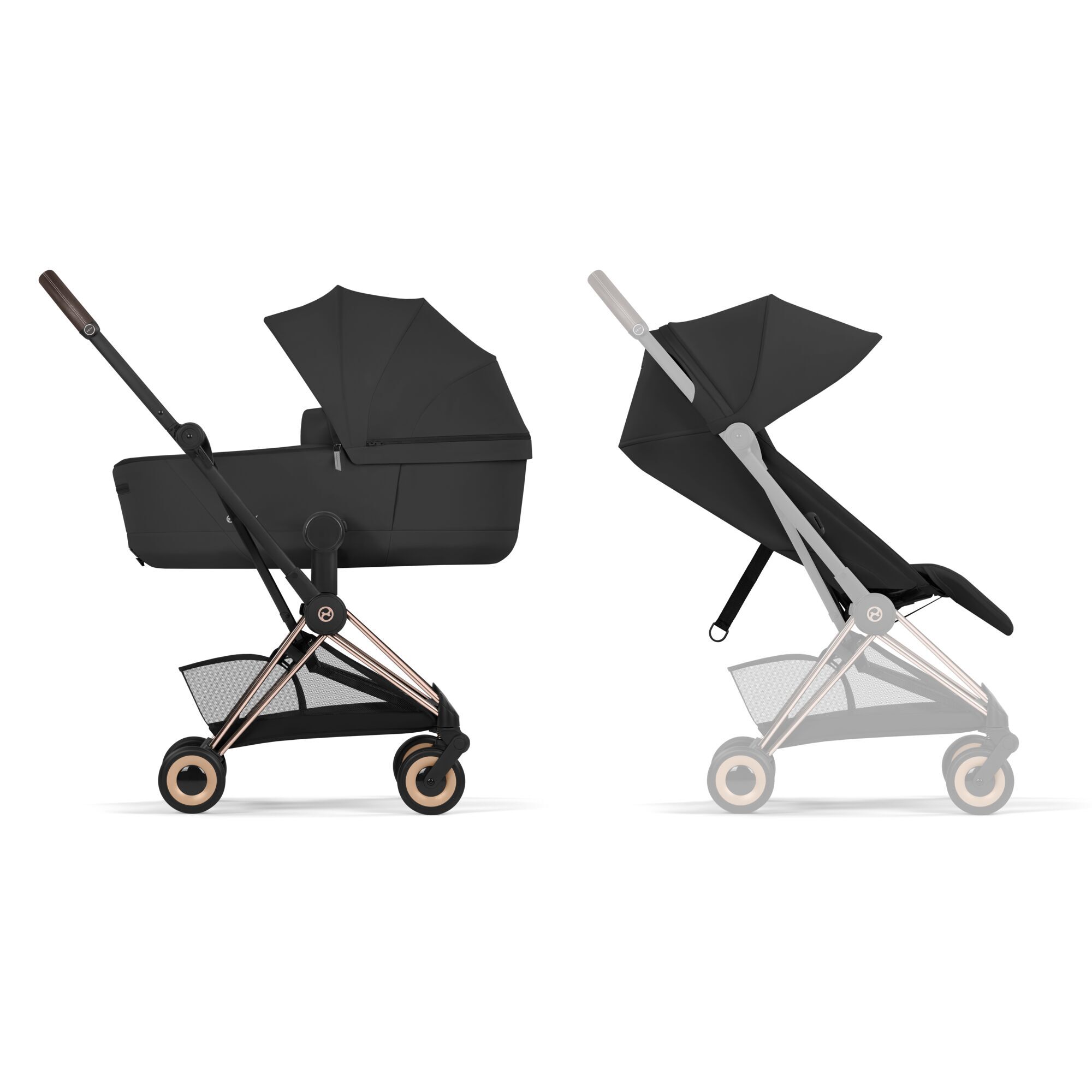 CYBEX Platinum Coya with Cot
