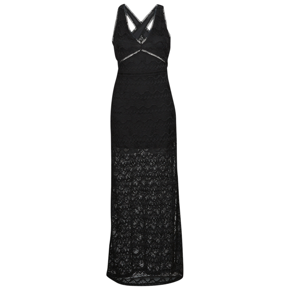 Guess - SL LIZA LONG DRESS - Black