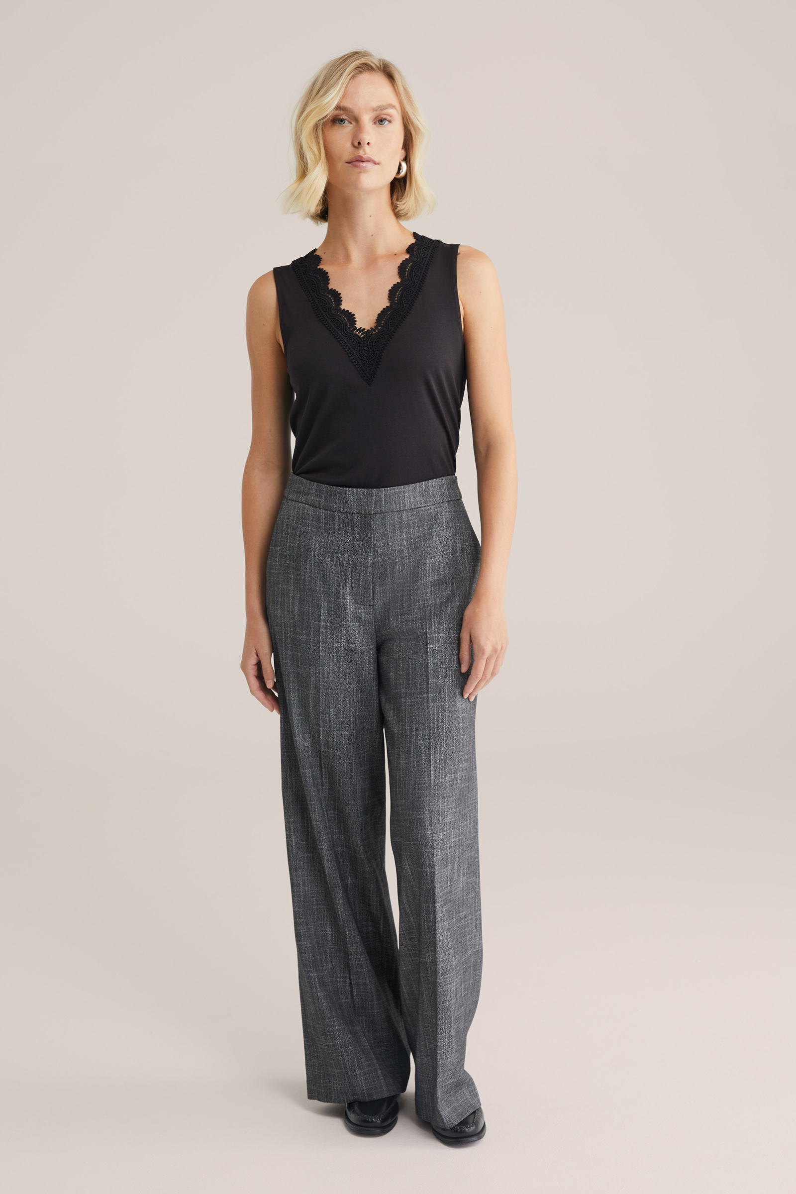 Dames Singlet met kant