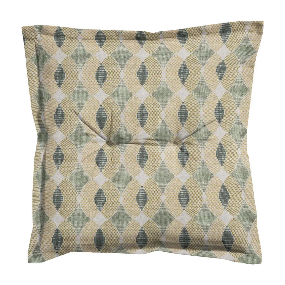 Madison - Zitkussen Rae - Groen - 50x50x7cm - Set van 4