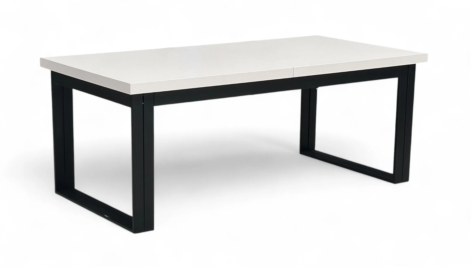Stół prostokątny rozkładany 4 metry 100x200cm KASZMIR nogi metalowe