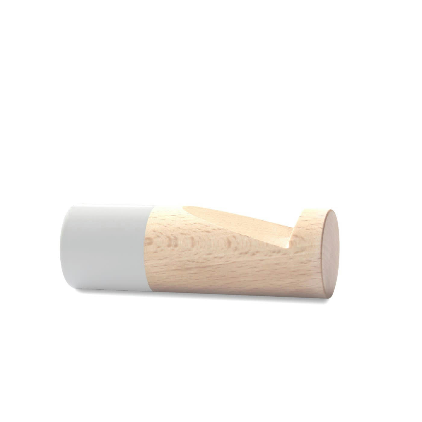 - Patère Wook Cylindrique Bicolore Small Diam 30 X 90 mm