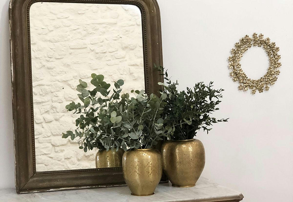 JAYA - Vase avec motifs gravés