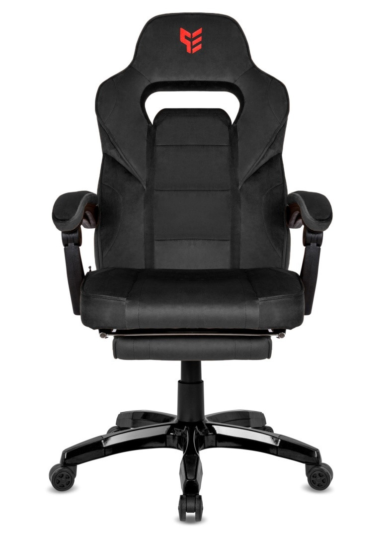 Fotel obrotowy do biurka TITAN BLACK ALCANTARA PRO