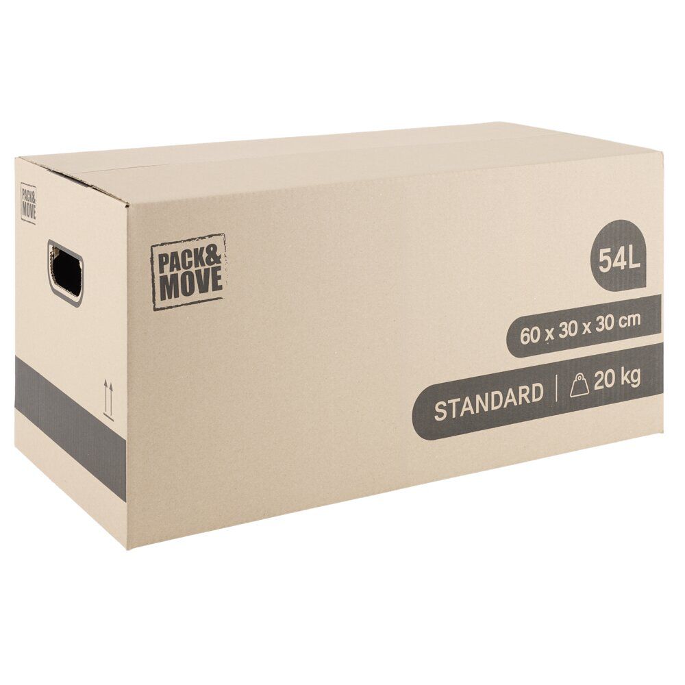 Carton déménagement GiFi Premium 54L