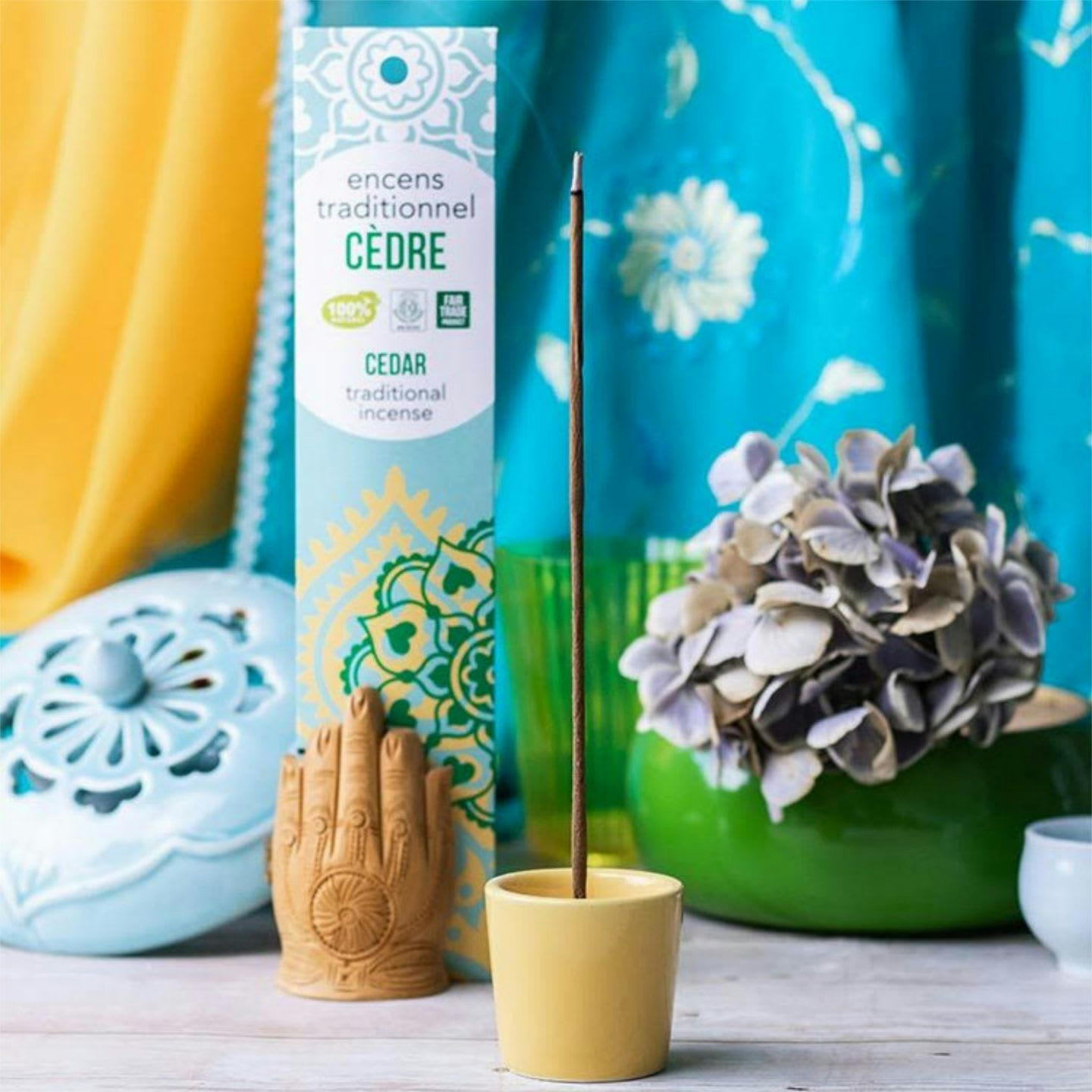 - Encens indien haute tradition Cèdre - Les encens du monde