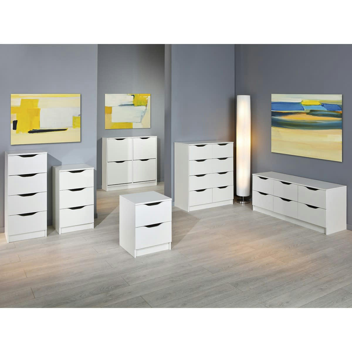 JENNY BLANC - Commode  8 tiroirs