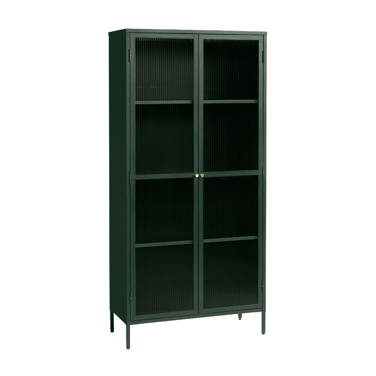 Rebellenclub Vitrinekast Omeo - 190 x 90 cm - Groen