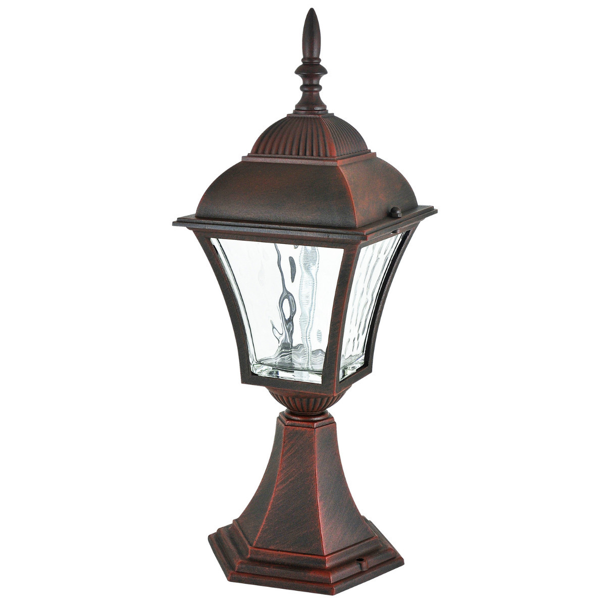 Lampa ogrodowa PARIS wys:40,3 cm miedziany patyna LED 1x6W 350lm IP43 Polux