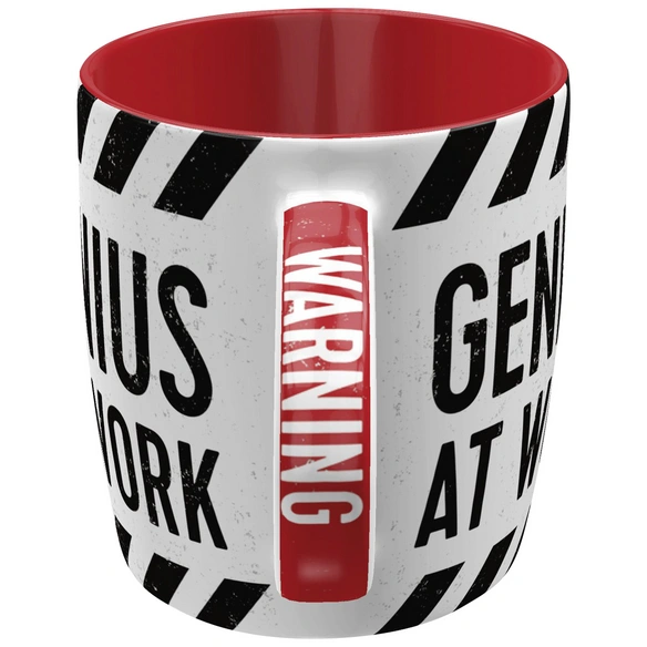 Tasse, Keramik, mehrfarbig