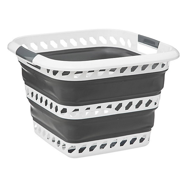 Panier à linge rétractable 40L