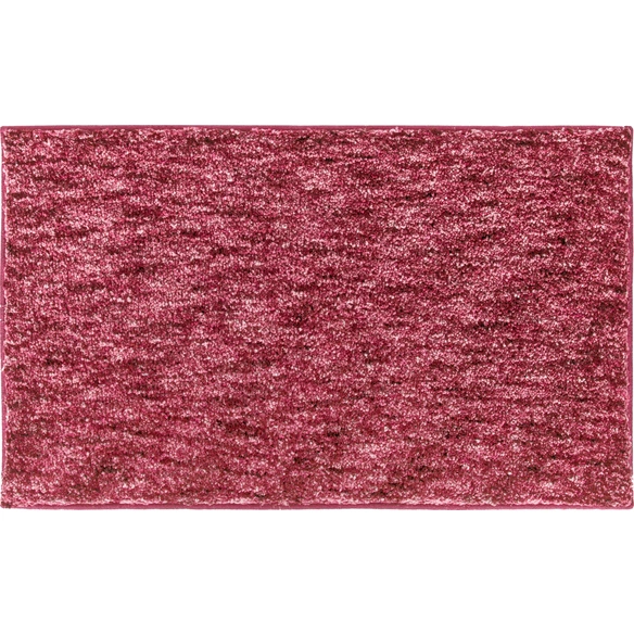 Badematte »Mirage«, BxL: 60 x 100 cm, rot, aus 100% Polyacryl