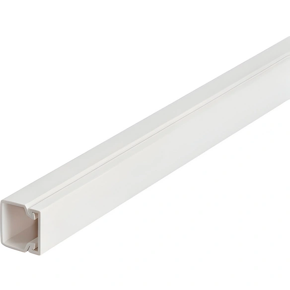 Kabelkanal, BxH: 15 x 15 mm, Länge: 2 m, Kunststoff