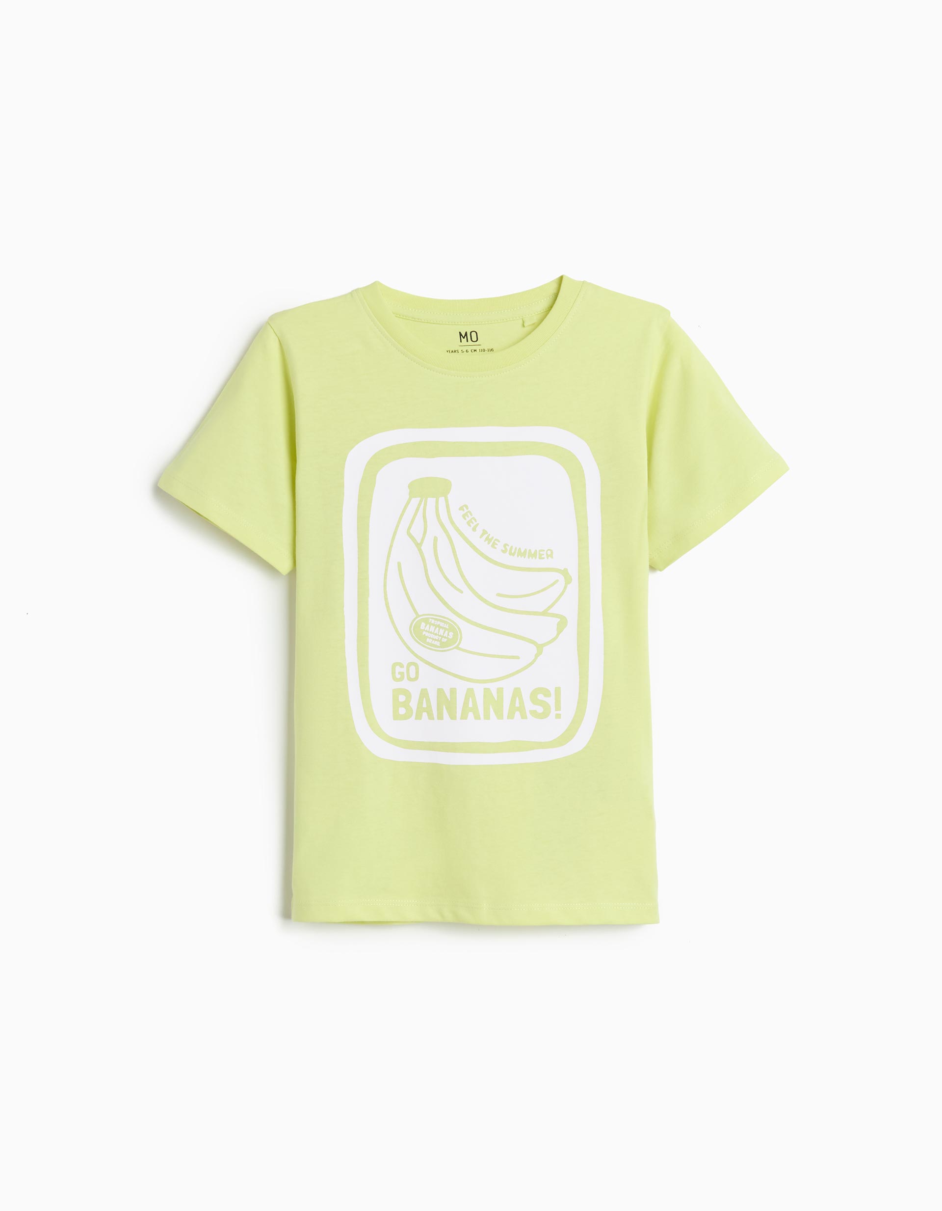 T-shirt Estampada, Menino, Verde