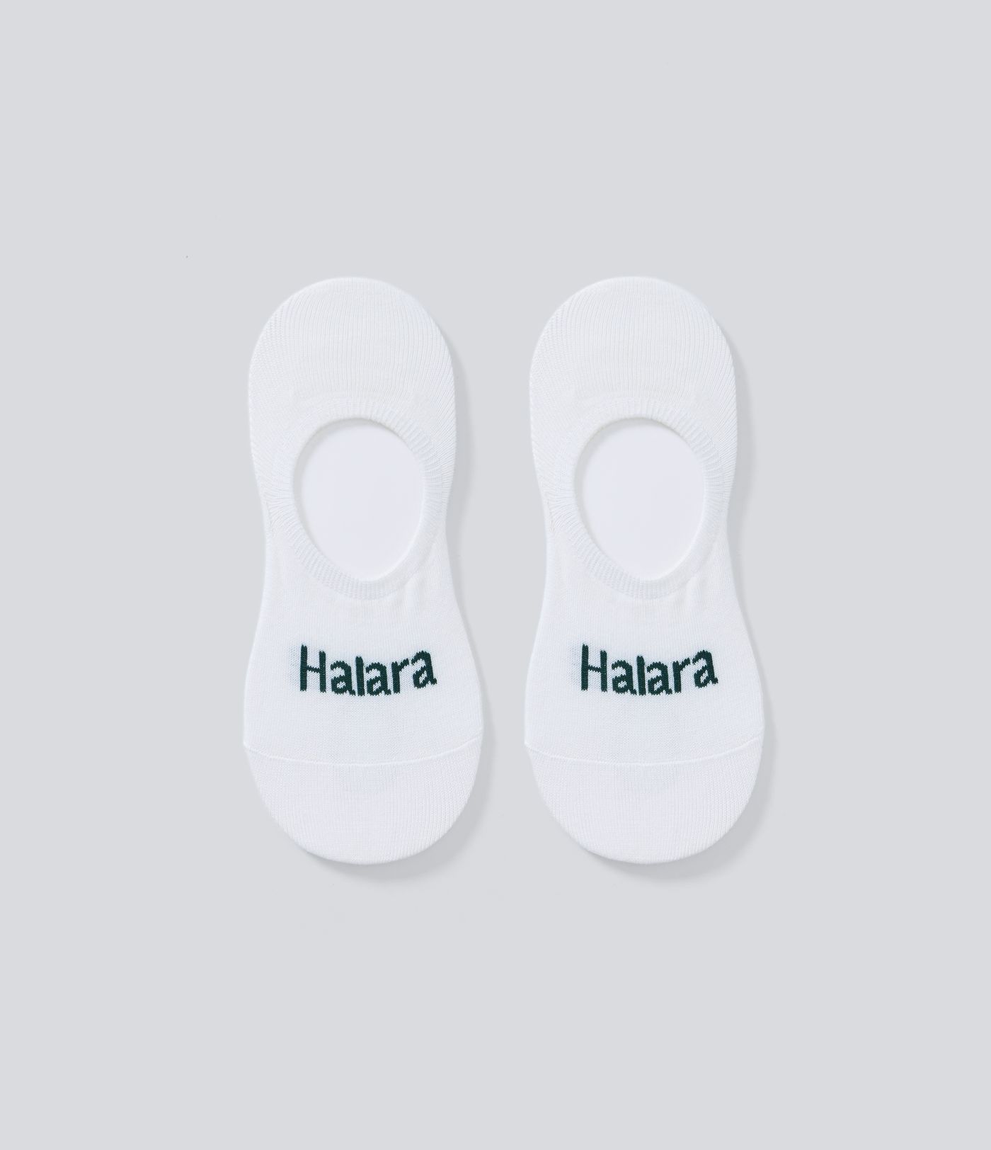 Chaussettes invisibles padel/pickleball lettres Halara
