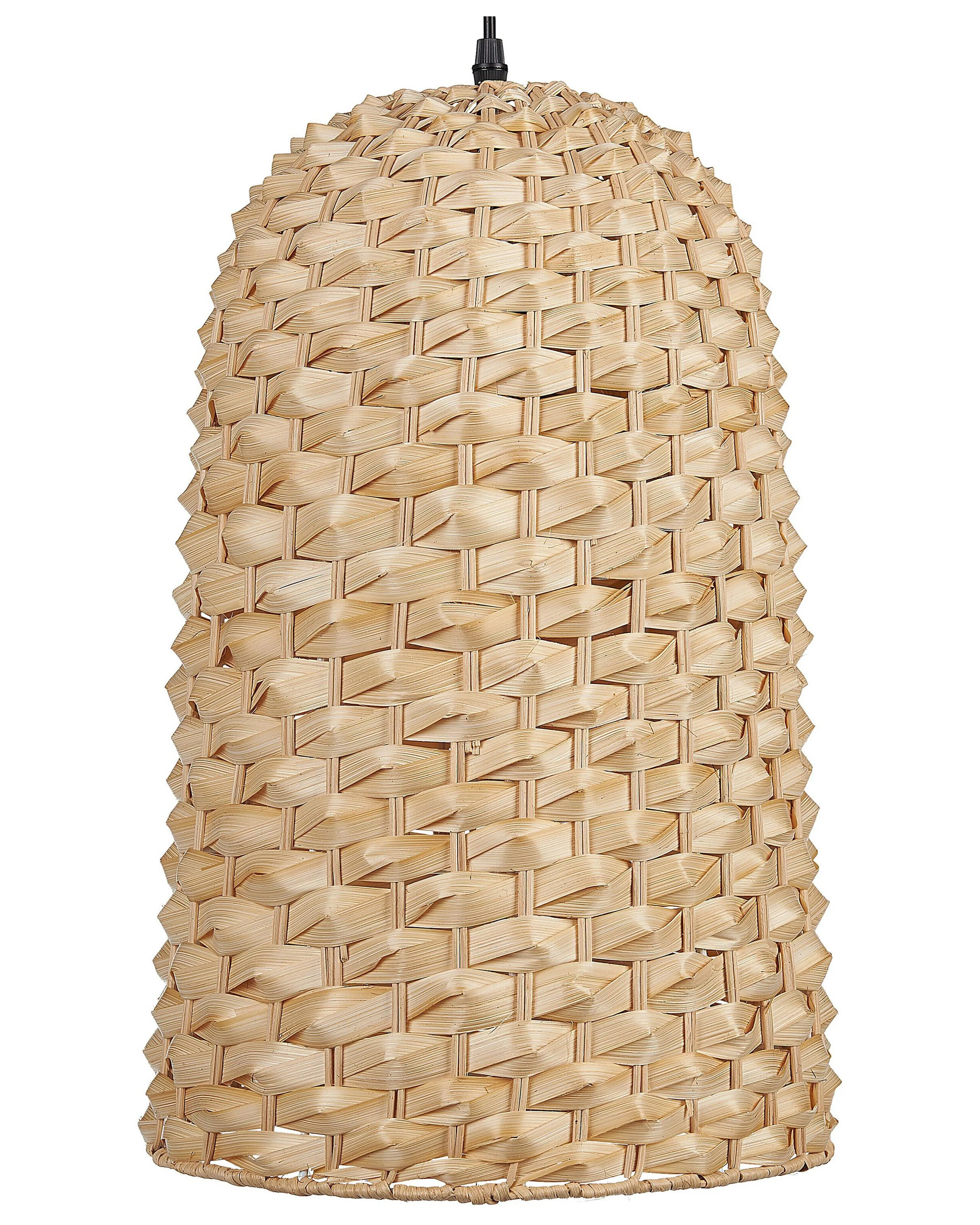 Lampa wisząca bambusowa sufitowa pleciona