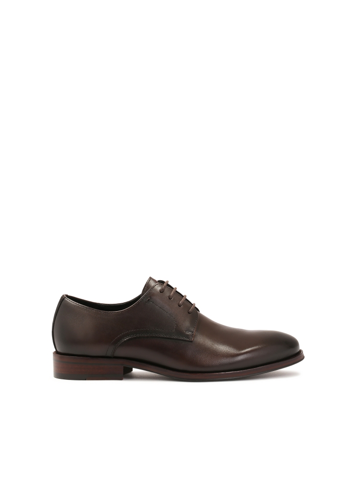 Classic brown lace-up shoes