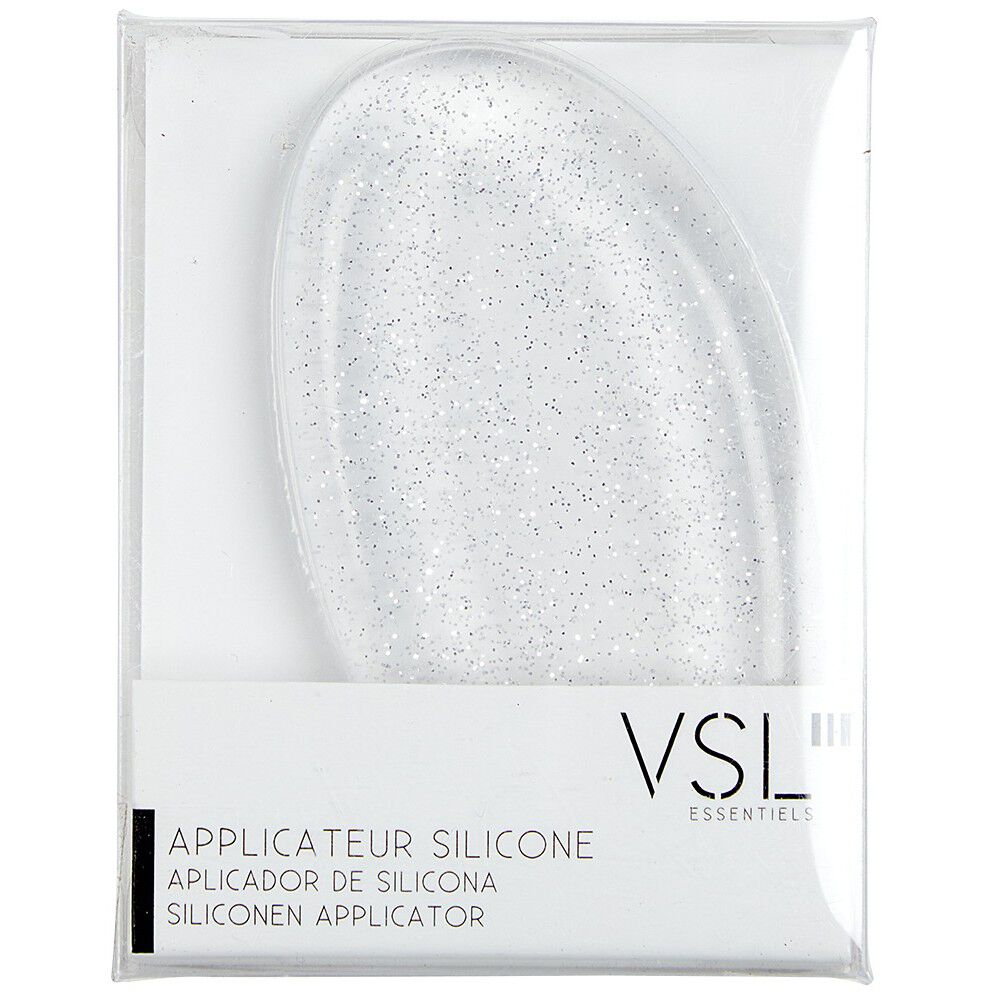 éponge cosmétique applicateur silicone 5x9cm