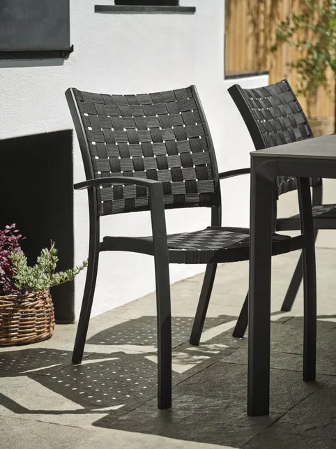Havebord KUMLA B95xL150 grå