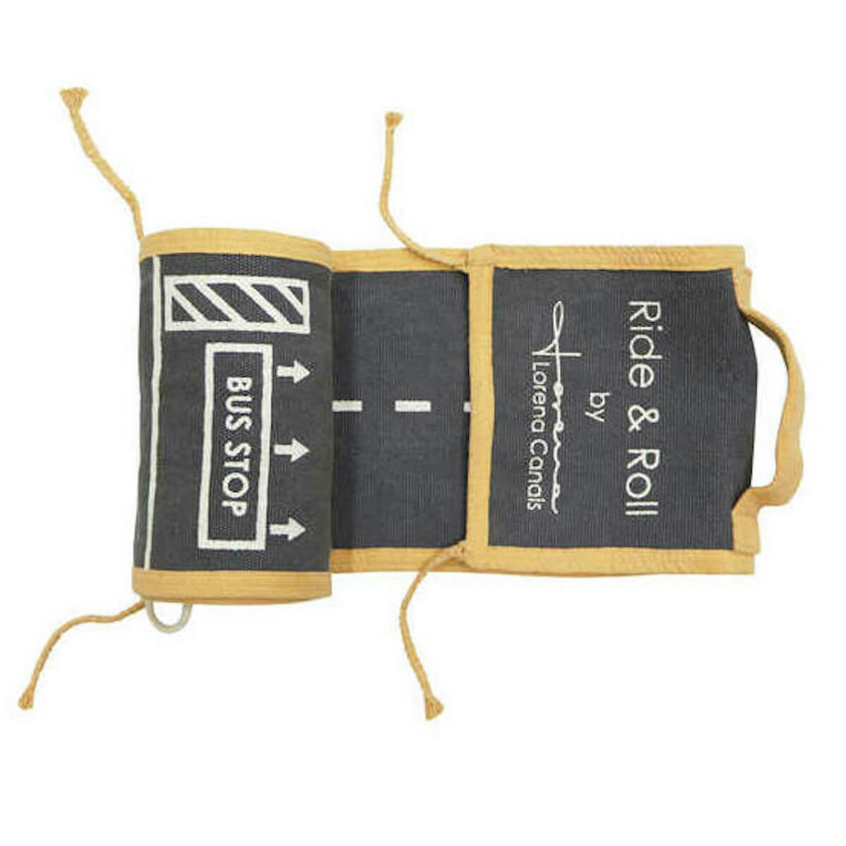 RIDE & ROLL - Jeu tissu ROLL SCHOOL BUS gris