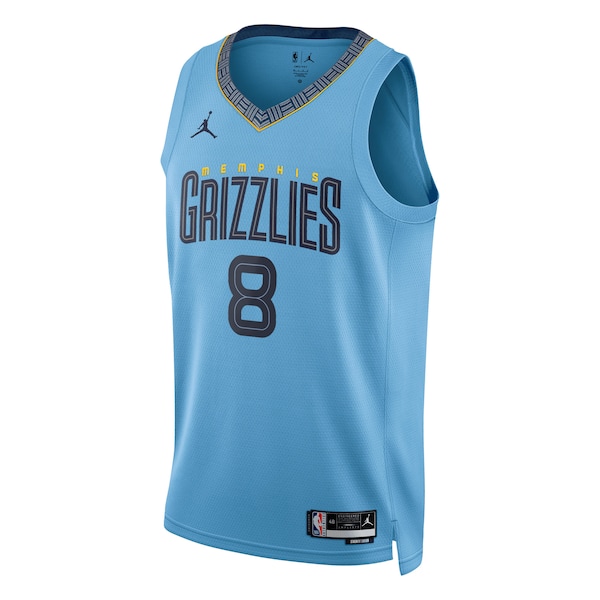 Jaren Jackson Jr. Memphis Grizzlies Jordan Brand Unisex Swingman Jersey - Light Blue - Statement Edition