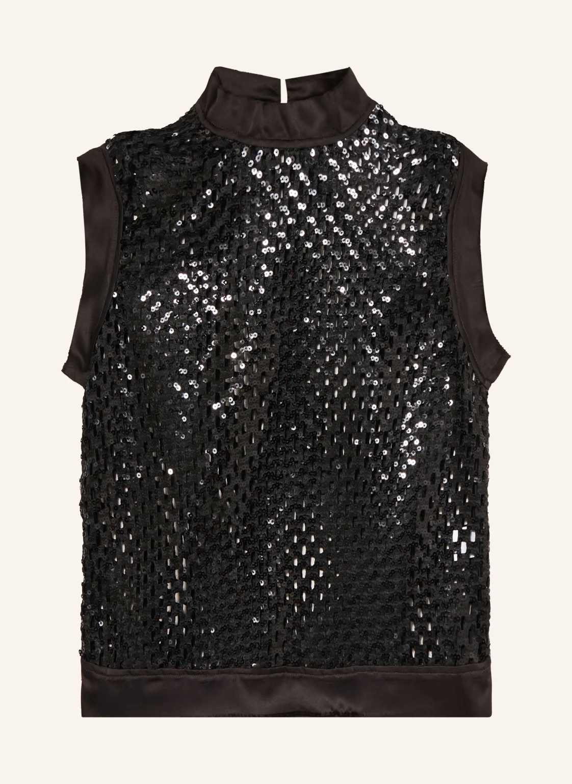 SEM PER LEI Stricktop mit Pailletten