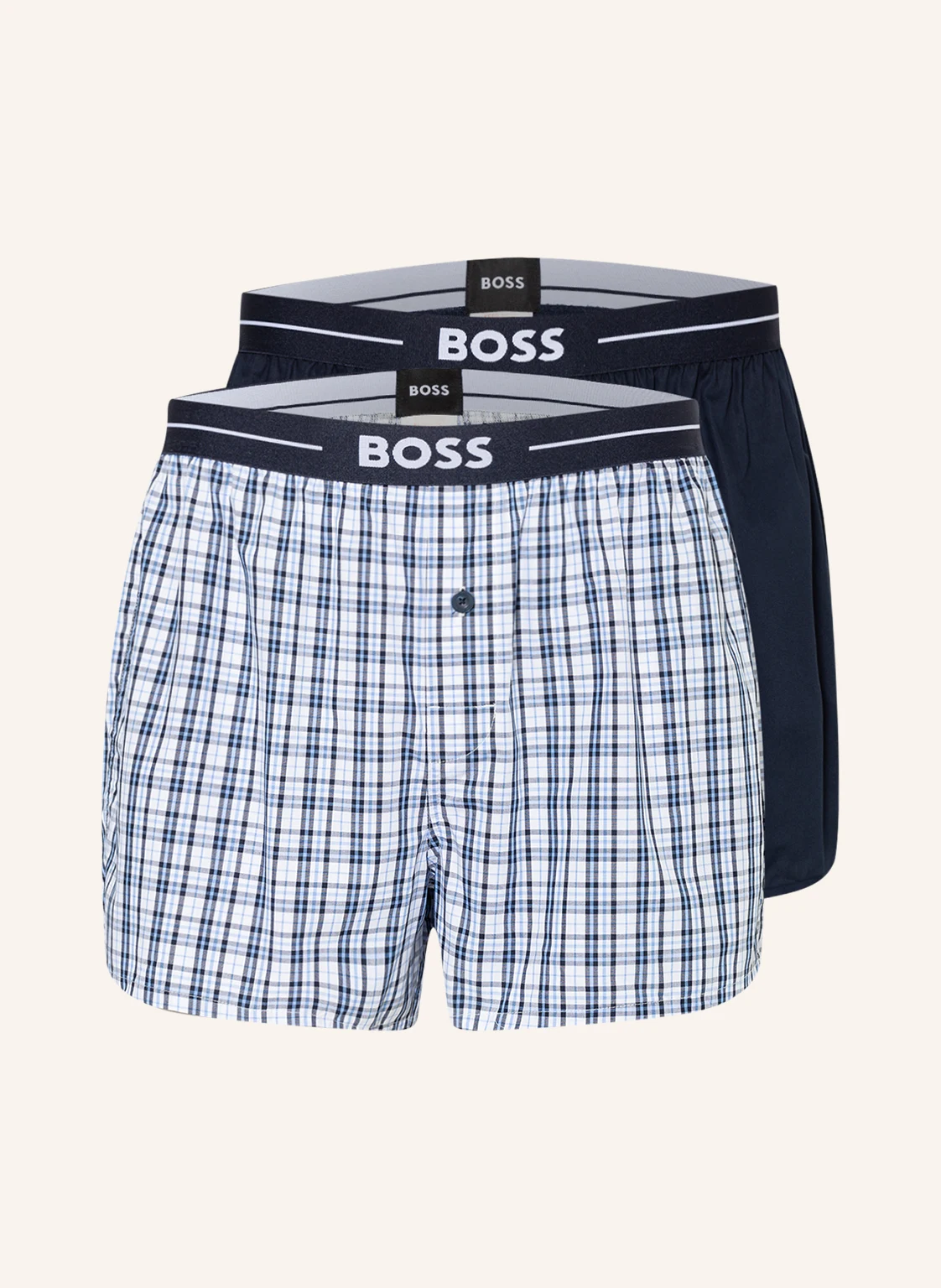 BOSS 2er-Pack Web-Boxershorts