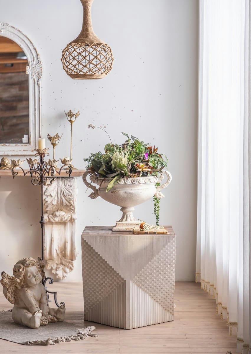 VICTORIA - Coupe antique blanche