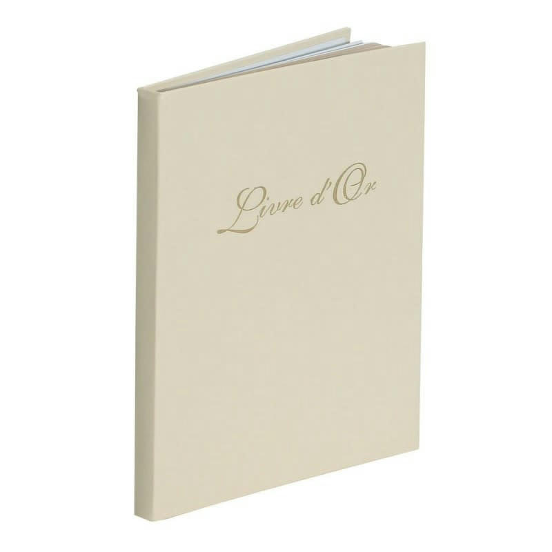 BOSTON - Livre d'or Boston doré 80 pages blanches