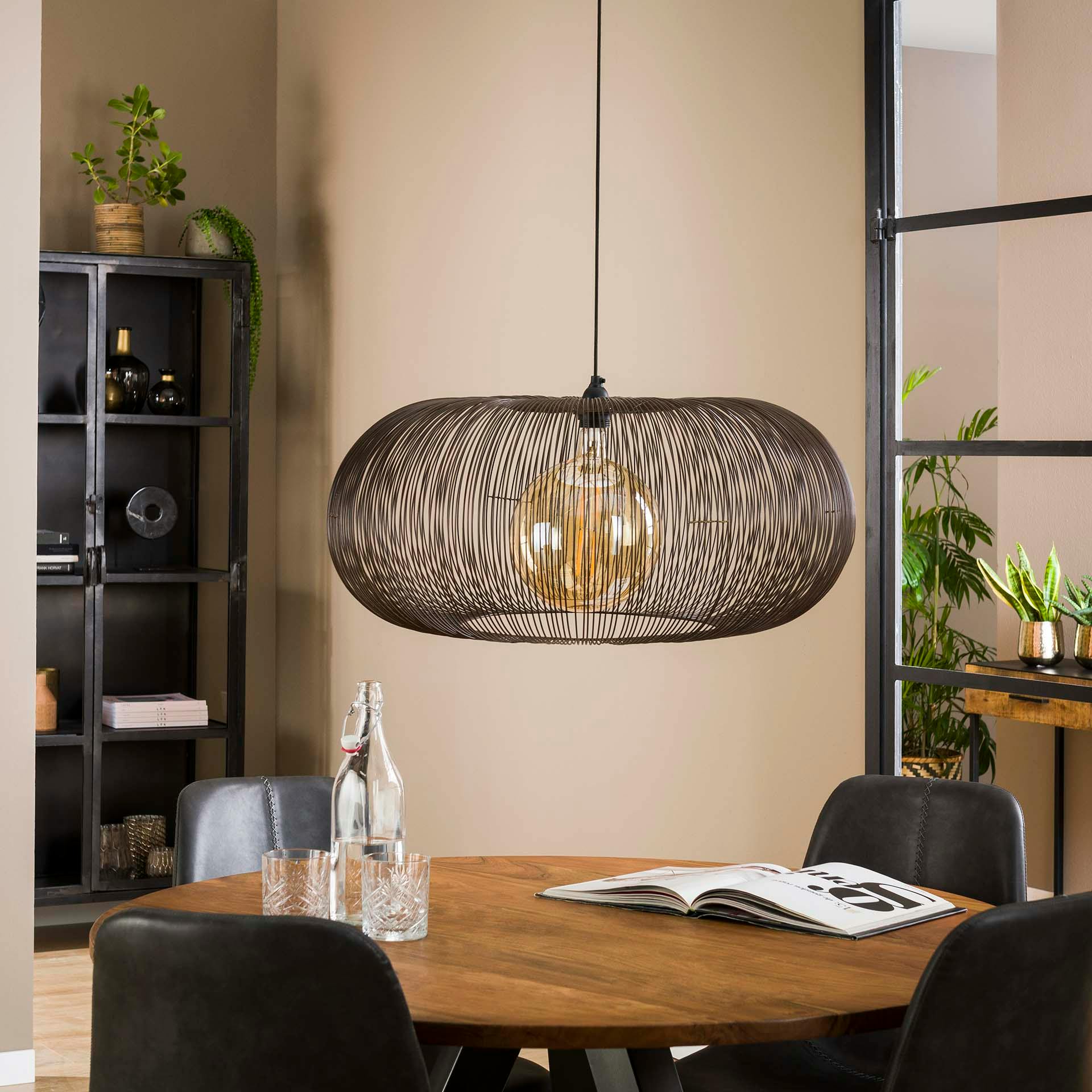 Suspension filaire forme disque RALF