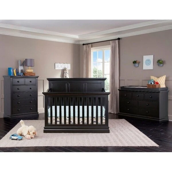 Taylor & Olive Harbor Ridge Black Changing Table Top