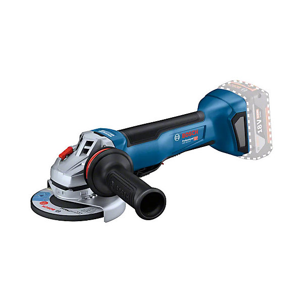 Meuleuse d'angle 18 V GWS 18V-10 P Professional 125 mm   2 batteries 5 Ah   chargeur L-Boxx BOSCH 06019J4101