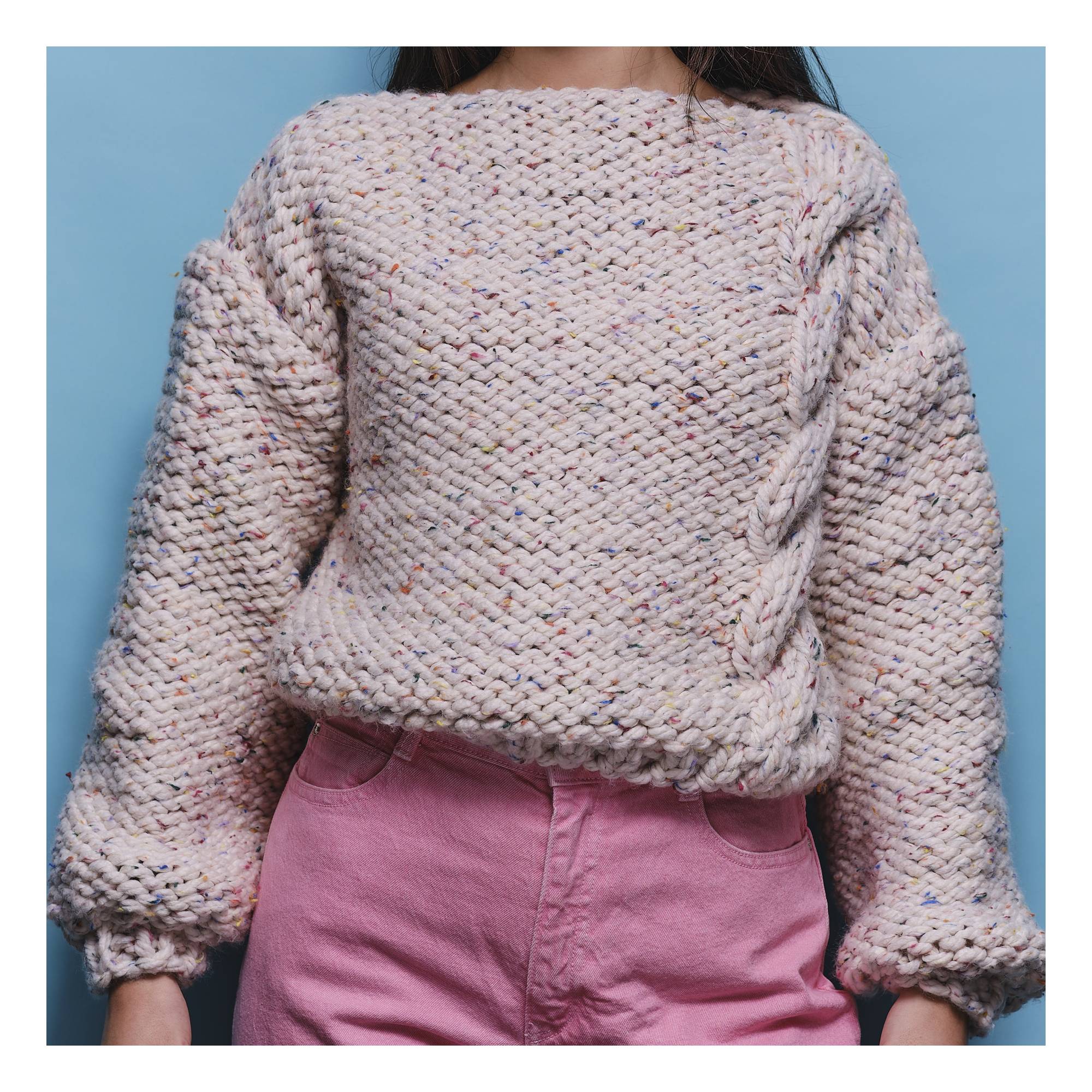 Knitcraft Chunky Cable Jumper Digital Pattern 0117