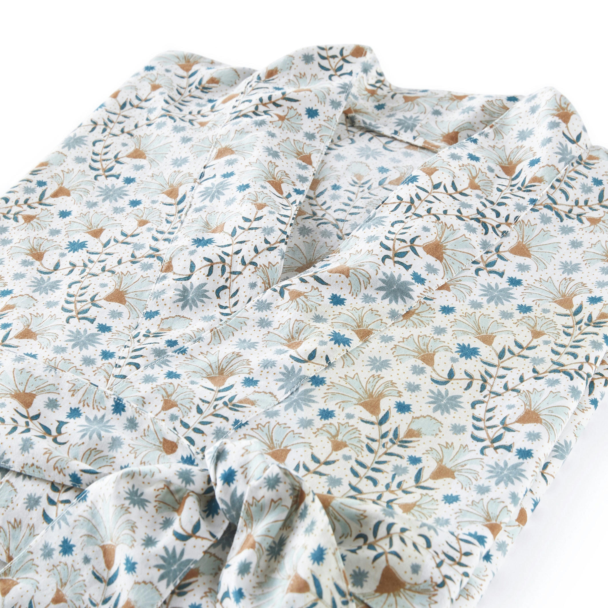 Peignoir kimono pur voile de coton, Kalyan