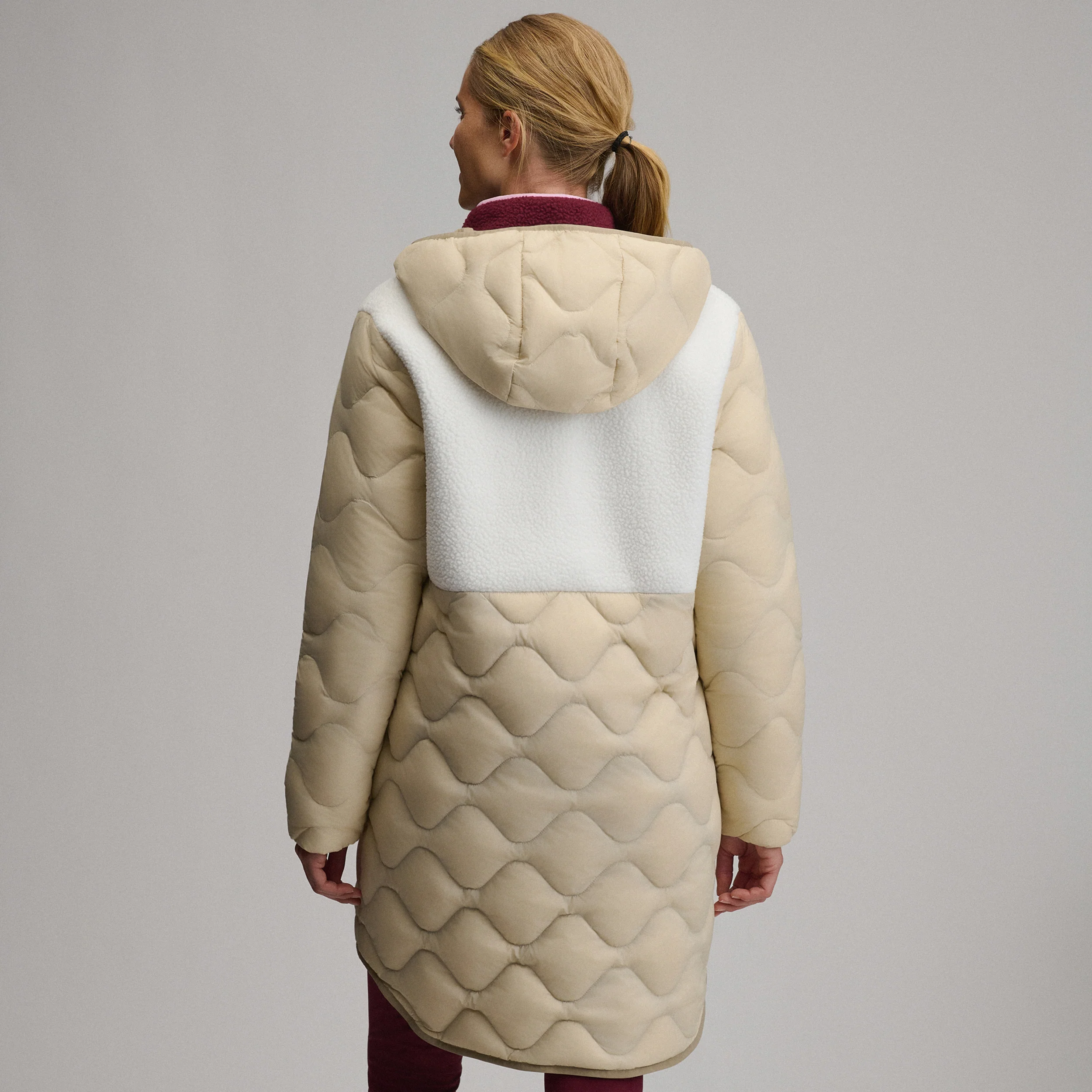 Women's Down Colorblocked Parka
