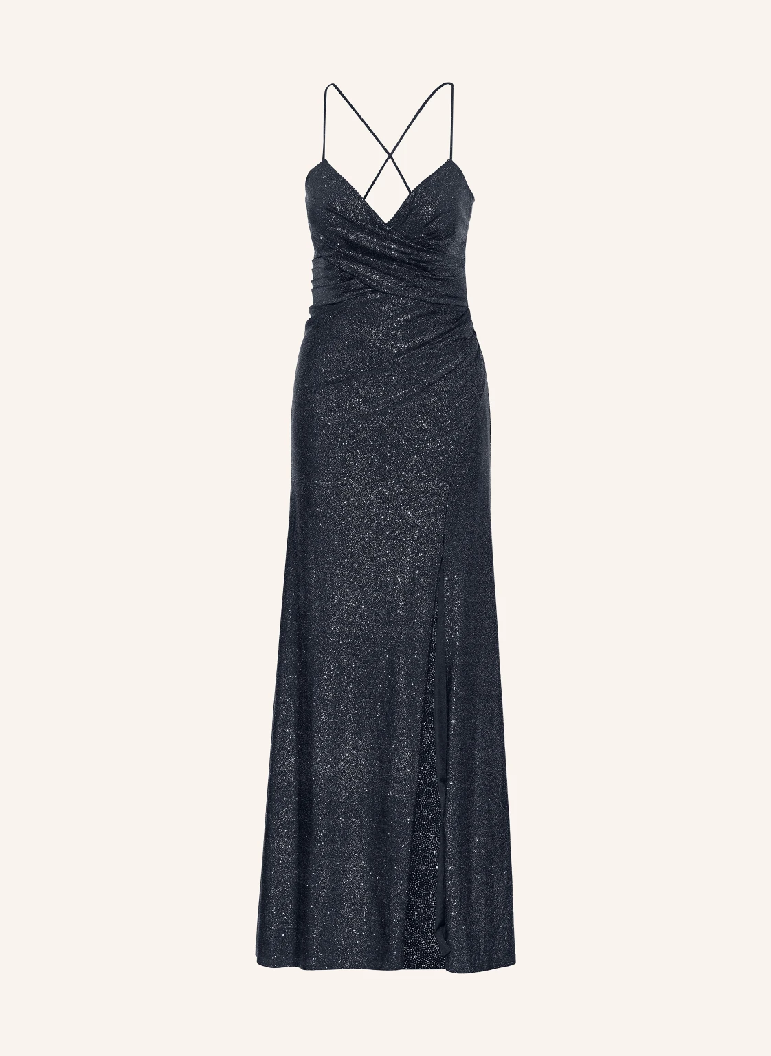 VM Vera Mont Abendkleid mit Glitzergarn