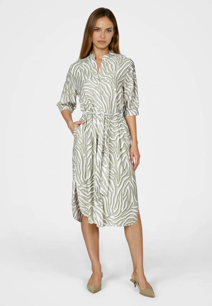 Kleid mit lässigem Print