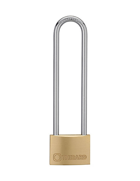 Cadenas à clé Type 1 UNIKEY (achetez-en plusieurs, ouvrez avec la même clé), 45mm, 2 clés - THIRARD