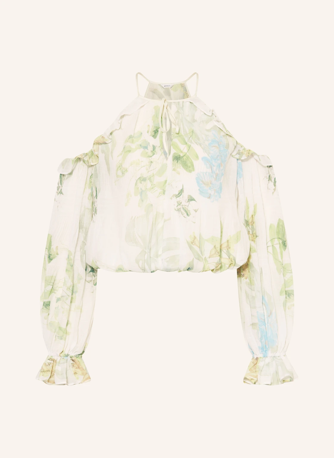 GUESS Cold-Shoulder-Shirt EMILY mit Cut-outs