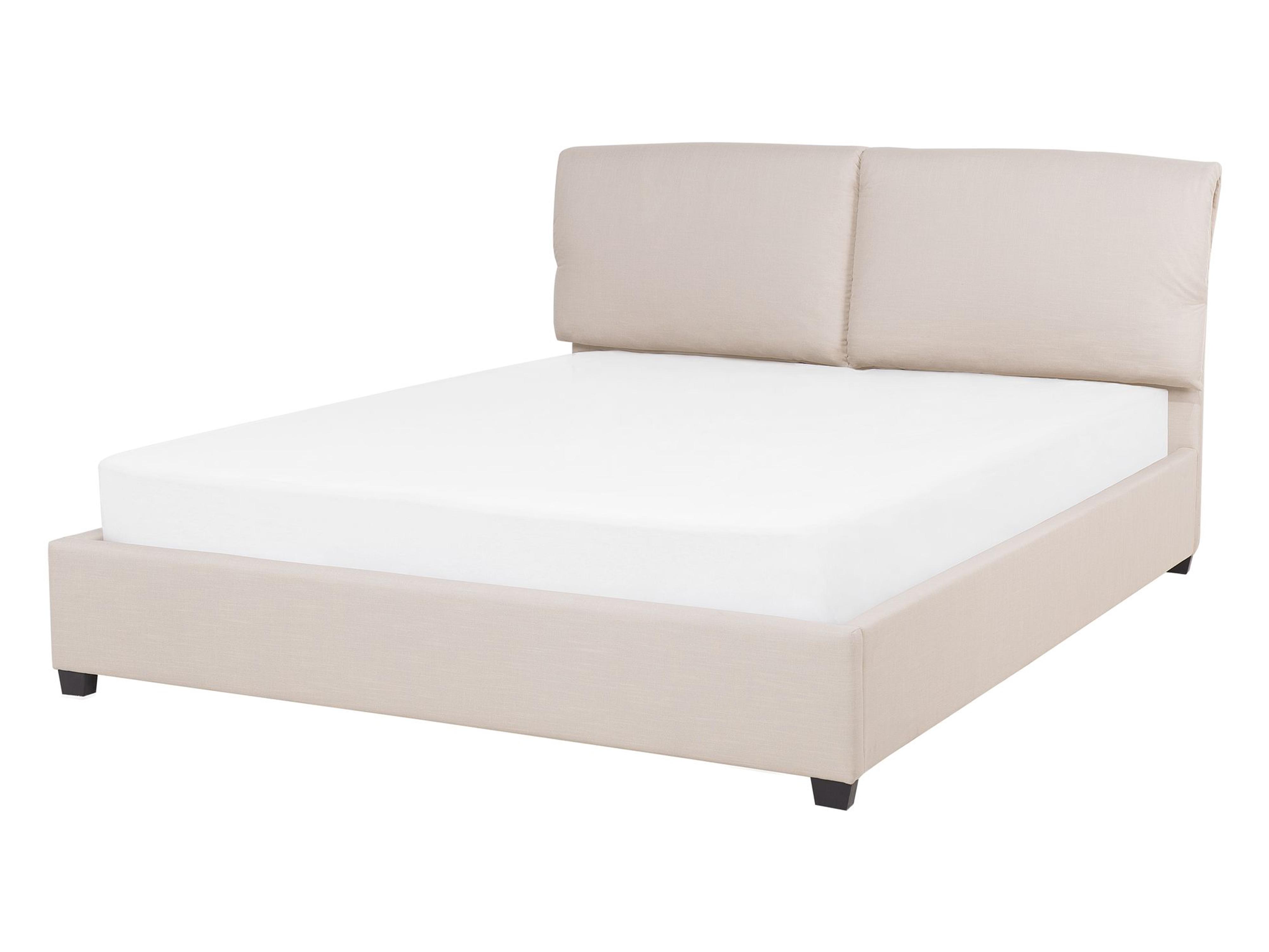 Bed Fabric BELFORT 140 x 200 cm (EU Double) Light Beige