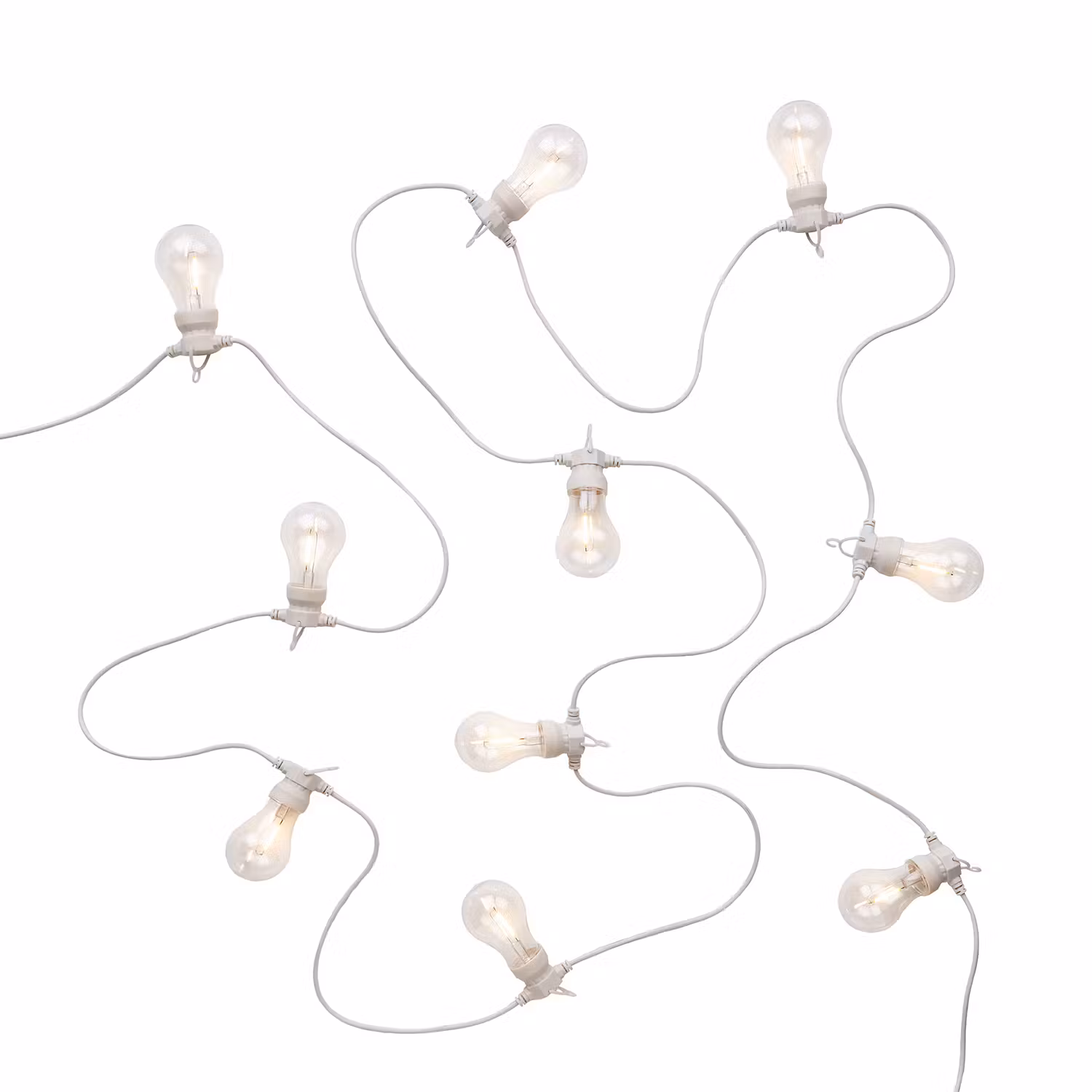 BULB LIGHTS Outdoor-Lichterkette 6er-Set