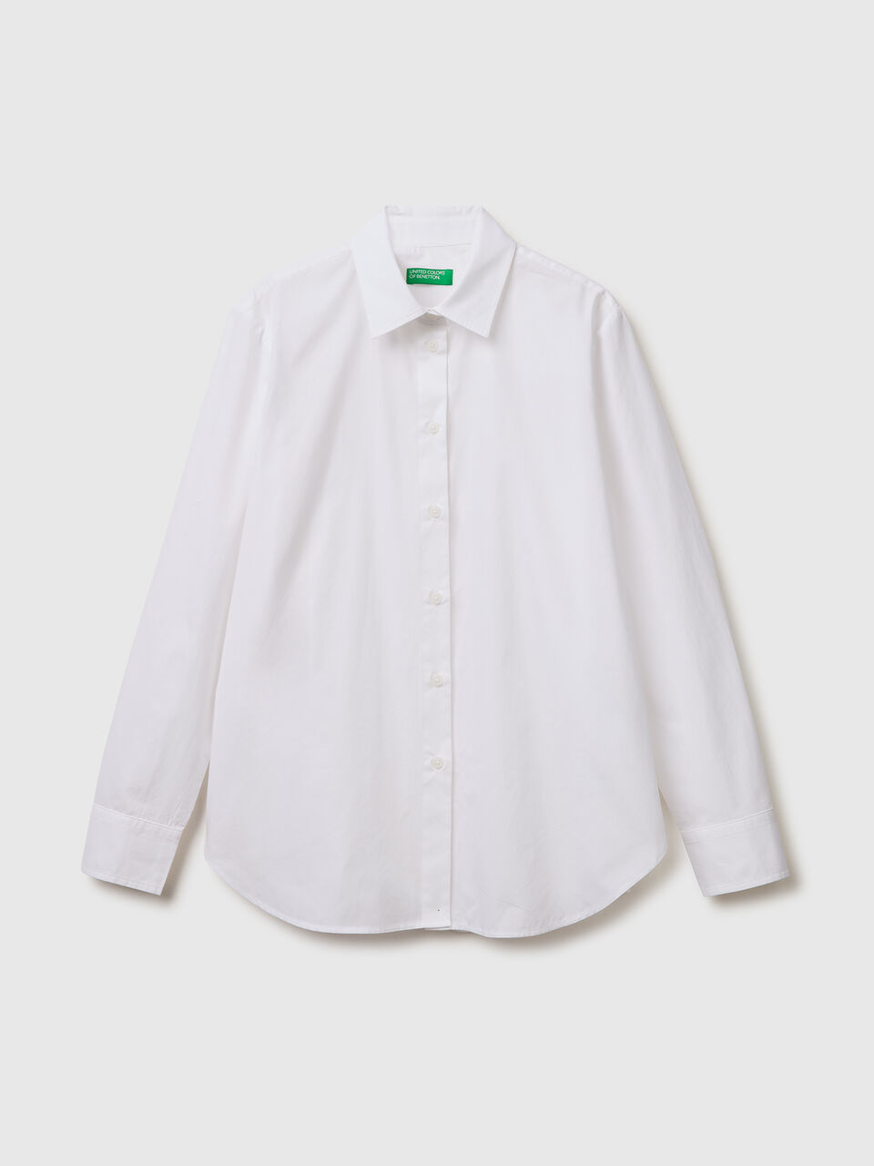Relaxed fit cotton shirt