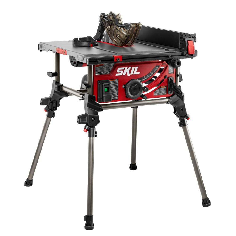 SKIL 15 Amp 10 Portable Jobsite Table Saw with Stand