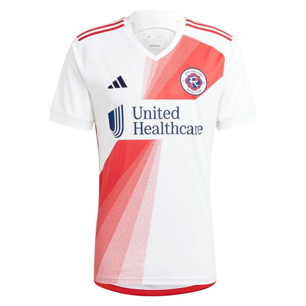New England Revolution adidas 2024 Defiance Replica Custom Jersey - White