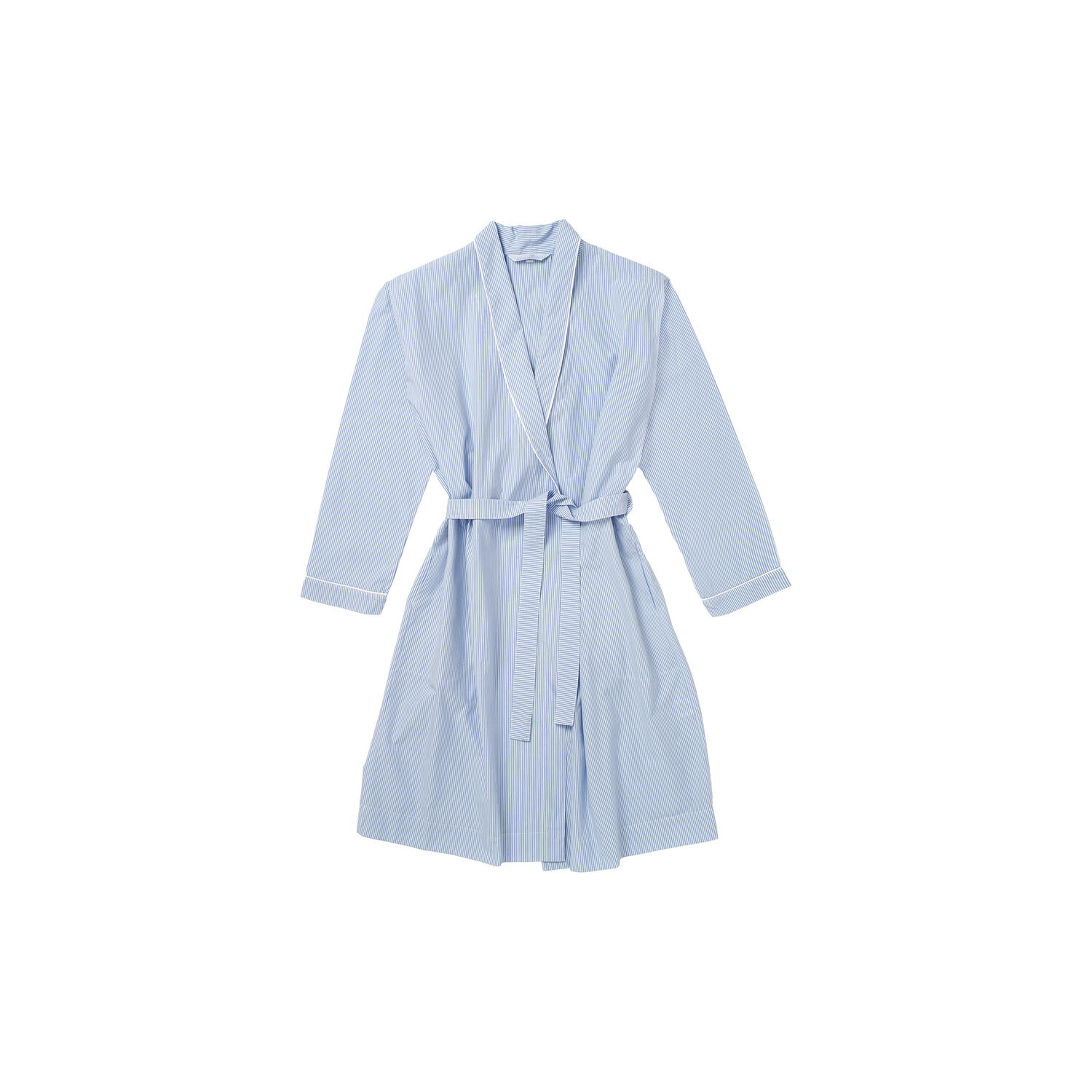 Margrethe&nbsp;Housecoat, vintage strib bl&aring;