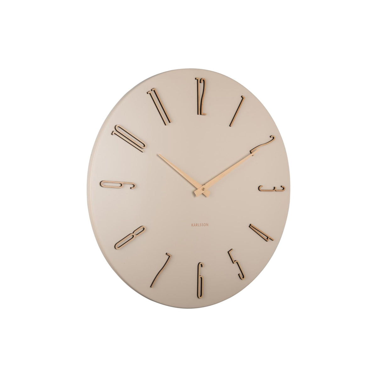 Karlsson wandklok Esmerado Large - wit - Ø60cm