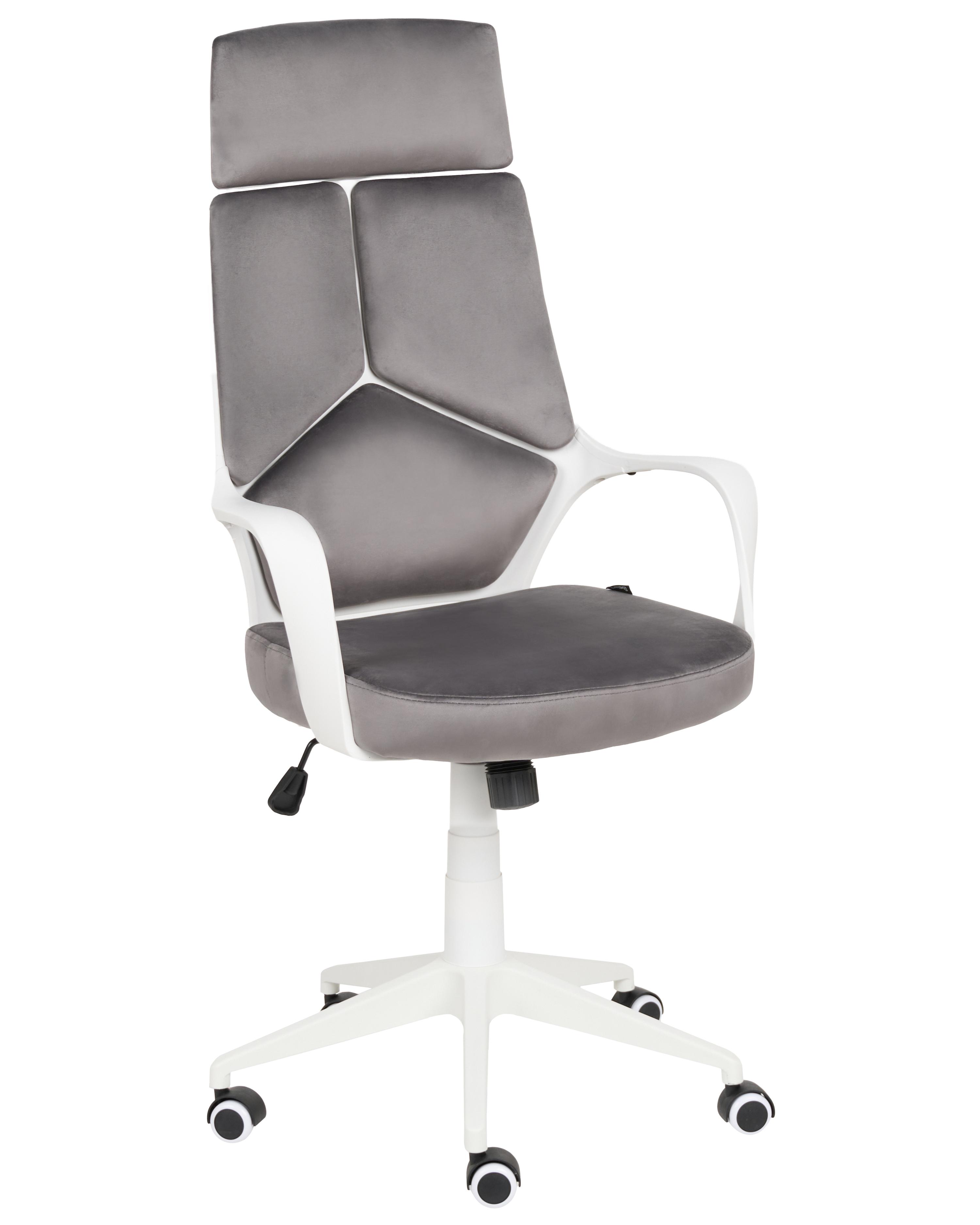 Office Chair DELIGHT Velvet Grey