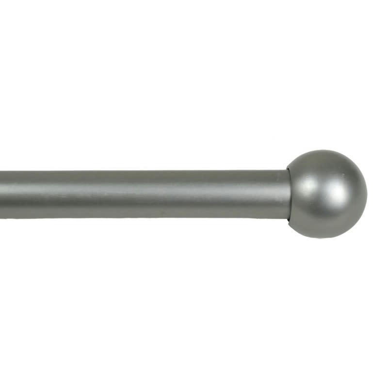 HAROLD - - Kit tringle extensible ø 16/19 mm 110 à 210cm - Nickel