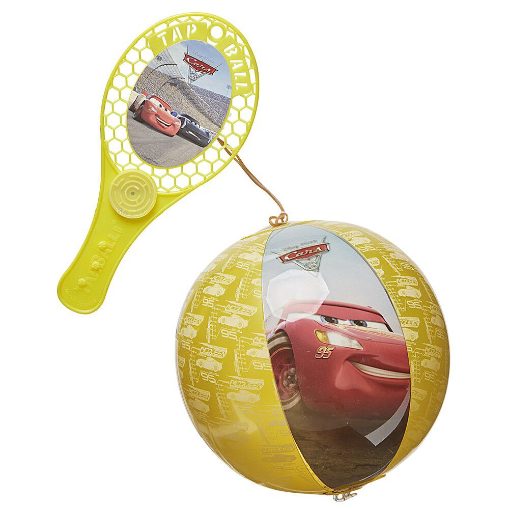 Tappe-balle Cars 2 Disney   raquette