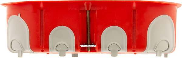 Boîte d'encastrement No Airbox Multiplat 2 postes - P 40 mm Protec